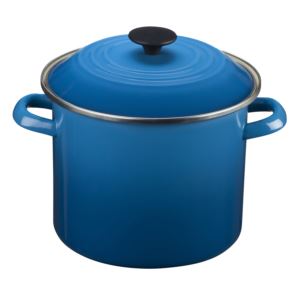 8qt+Enamel+on+Steel+Covered+Stockpot+Marseille