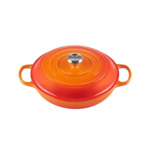 3.5qt+Signature+Cast+Iron+Braiser+Flame