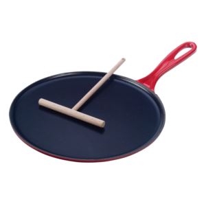 10.25%22+Traditional+Cast+Iron+Crepe+Pan+Cerise