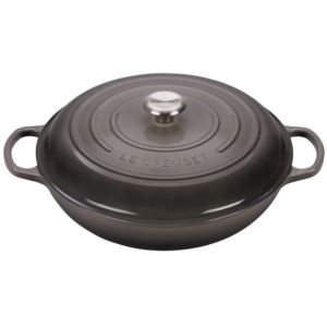 5qt+Signature+Cast+Iron+Braiser+Oyster