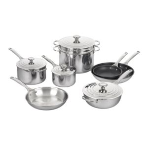 12pc+Signature+Stainless+Steel+Cookware+Set