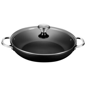 4qt+Toughened+Nonstick+PRO+Shallow+Casserole%2FBraiser