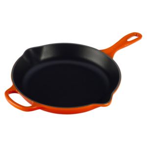 9%22+Signature+Cast+Iron+Skillet+Flame