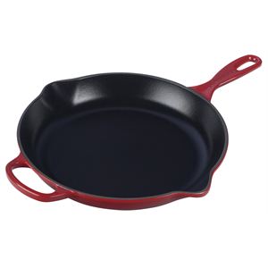 6.33%22+Signature+Cast+Iron+Skillet+Cerise