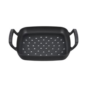 Alpine+Outdoor+12%22+Square+Cast+Iron+Grill+Basket