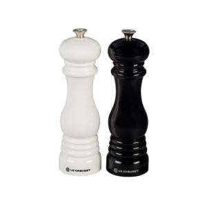 Ceramic+Grinder+Salt+%26+Pepper+Mill+Set+Black+%26+White