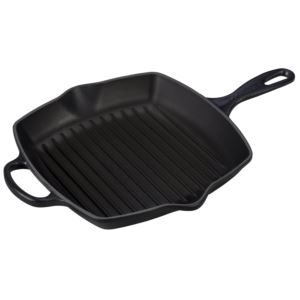 10.25%22+Signature+Cast+Iron+Square+Skillet+Grill+Licorice