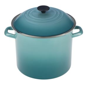8qt+Enamel+on+Steel+Covered+Stockpot+Caribbean