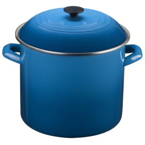 16qt+Enamel+on+Steel+Covered+Stockpot+Marseille