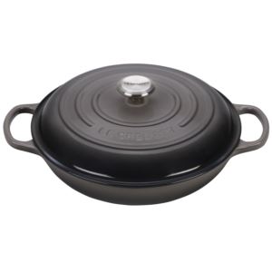 3.5qt+Signature+Cast+Iron+Braiser+Oyster