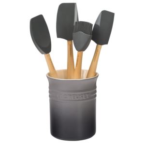 5pc+Craft+Series+Silicone+Utensil+Set+w%2F+Crock+Oyster