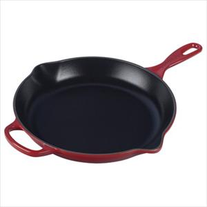 11.75%22+Signature+Cast+Iron+Skillet+Cerise