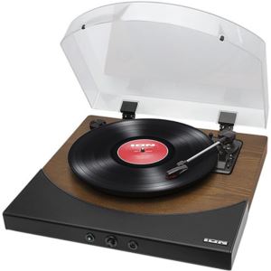 Premier+LP+Wireless+Turntable+w%2F+Built-in+Speakers+Brown+Wood