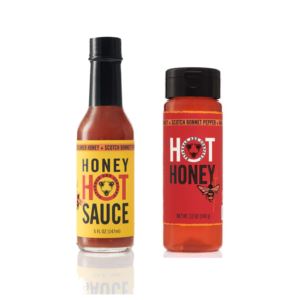 Honey+Hot+Sauce+plus+Hot+Honey+Squeeze+Bottle+Package
