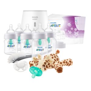 Anti-Colic+All-in-One+Baby+Bottle+Gift+Set
