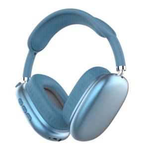 High+Performance+Wireless+Headphones+w%2F+Radio+%26+Mic+Blue