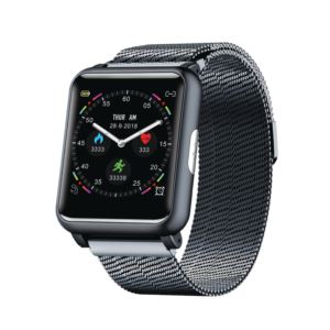 ECG+%2B+PPG+Smart+Sports+Watch+Titanium
