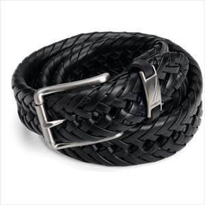 Nautica+Braid+Belt+Size+44-+Black