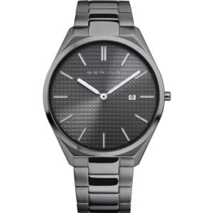 Men%27s++Ultra+Slim+-+polished%2Fbrushed+grey+-+17240-777