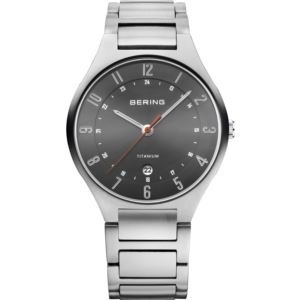 Men%27s+Titanium+-+brushed+silver+-+11739-772