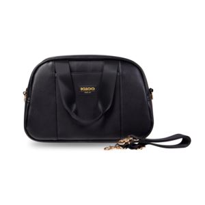 Luxe+Satchel+Cooler+Bag+Black