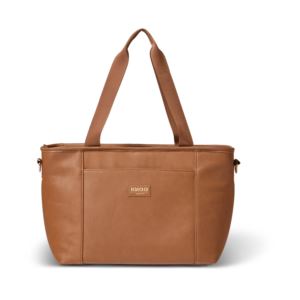Luxe+Tote+Cooler+Bag+Cognac