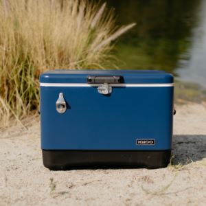 Legacy+Stainless+Steel+54qt+Cooler+Blue