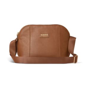 Luxe+Crossbody+Cooler+Bag+Cognac