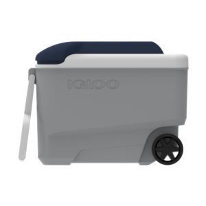 MaxCold+40qt+Roller+Cooler+Ash+Gray%2FAegeon+Sea