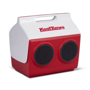 KoolTunes+14qt+Boombox+Cooler+Red