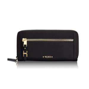 Voyageur+Zip-Around+Continental+Wallet+Black