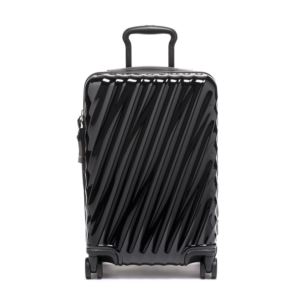 19+Degree+International+Expandable+Hardside+4+Wheel+Carry-On+Black