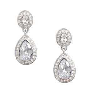 Carolee+Crystal+Drop+Earrings
