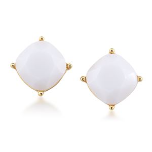 White+Stud+Earrings