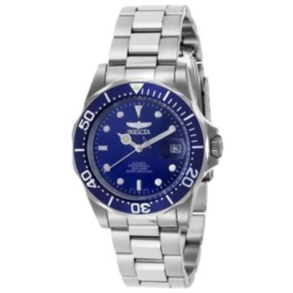 Men's Pro Diver Automatic 3 Hand Blue Dial Watch INV-9094