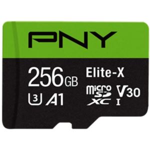PNY+256GB+Elite-X+Class+10+U3+V30+MicroSDXC+Flash+Memory+Card