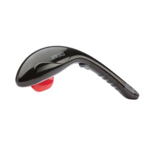 Cordless+Percussion+Body+Massager+with+Soothing+Heat+Black