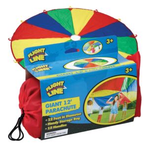 Giant+12ft+Parachute+for+Kids+-+Ages+3%2B+Years