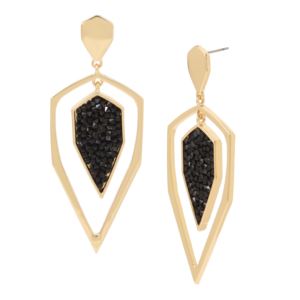 Open+Teardrop+Earring+in+Gold