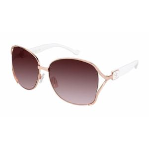 Rose+Gold+Framed+Sunglasses