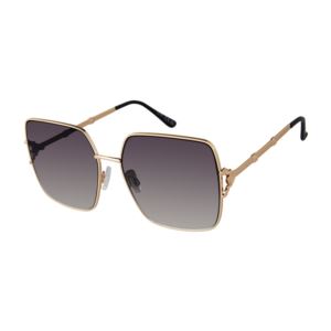 Oversized+Square+Metal+Sunglasses+in+Gold