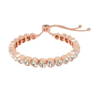 Round+Stone+Slider+Bracelet+in+Rosegold