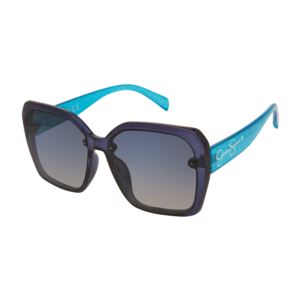 Sparkle+Square+Sunglasses+in+Blue