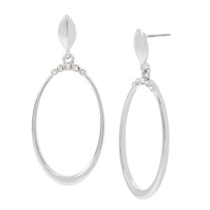 Gypsy+Hoop+Earrings+in+Silver