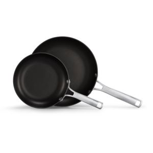 Classic+2pc+Hard-Anodized+Nonstick+Fry+Pan+Set