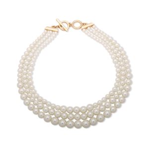 Three+Row+Pearl+Necklace