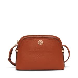 Curved+Crossbody+in+Saddle