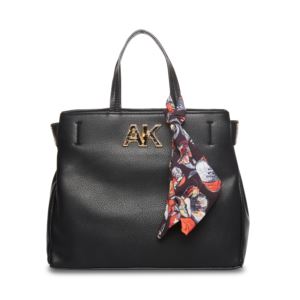 AK+Logo+Satchel+in+Black