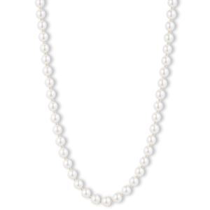 8mm+Pearl+Necklace