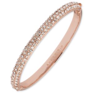Rose+Gold+Pave+Bangle+Bracelet
